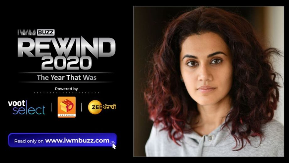 Rewind2020: Taapsee Pannu Looks Back At 2020, Ahead At 2021