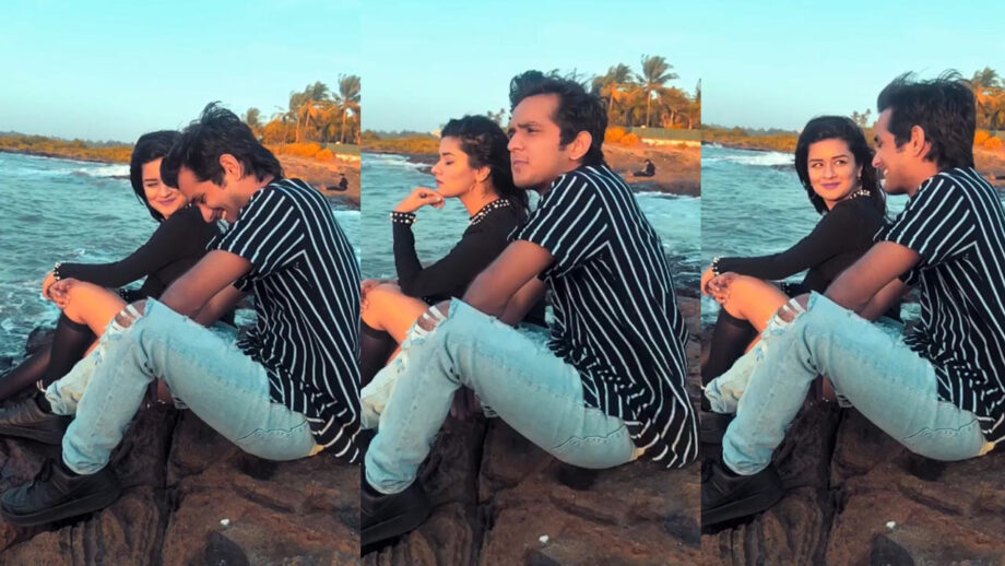 Romance by the Sea: Avneet Kaur makes Bhavesh Balchandani blush, has a ‘Fanaa’ moment