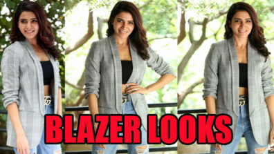 Samantha Akkineni: Take Cues From The Actress On How To Style Your Blazers In Different Ways