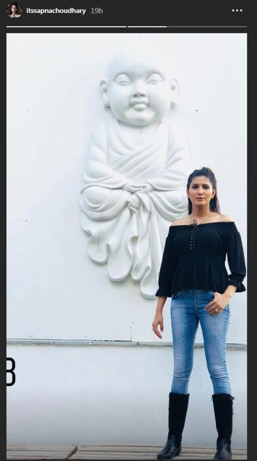 Sapna Choudhary Top 3 Hottest Looks In Off Shoulder Outfits: See Pics - 1
