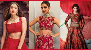 Sara Ali Khan, Deepika Padukone, Or Jacqueline Fernandez: Bollywood Diva Who Looked Super Hot In Red Lehenga