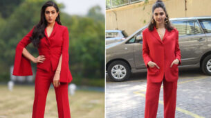 Sara Ali Khan Or Deepika Padukone: Who Styled The Red Pantsuit The Best?
