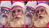 Sargun Kaur Luthra and Siddharth Shivpuri’s ‘Santa Claus’ getup fun