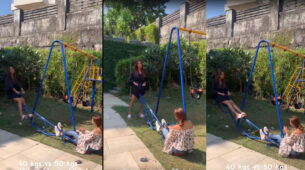 Seesaw Moment: 40Kgs Nia Sharma is in a mood to ‘fly’