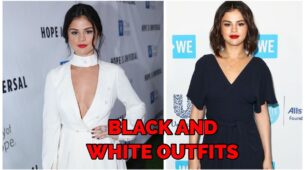 Selena Gomez Has The Hottest Looks In Black and White Outfits & We Have Enough Proof About It