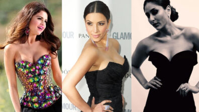 Selena Gomez, Kim Kardashian To Kareena Kapoor: Ways to Style A Strapless Corset Perfectly