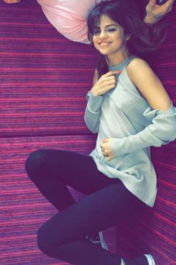 Selena Gomez Looking Drop Dead Gorgeous In Cold Shoulder Tops; See Photos - 1