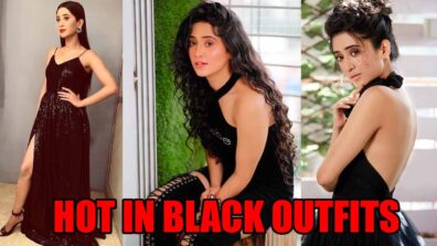 Shivangi Joshi Has The Attractive Looks In Black Outfits & This Pictures Are Enough To Prove It