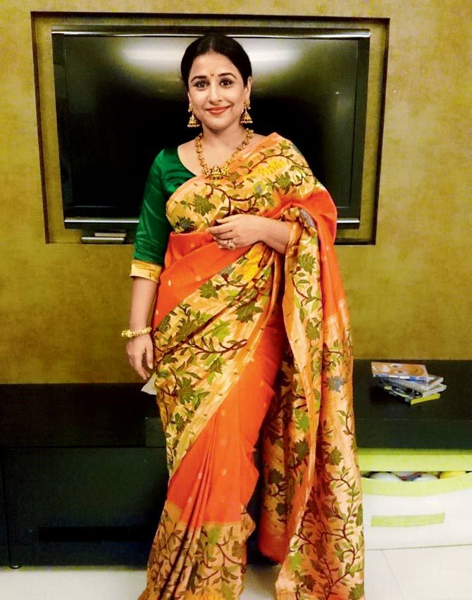 Shraddha Kapoor, Vidya Balan, and Shilpa Shetty: Stars Who Rocked Paithani Saree Look - 1