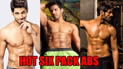 Sidharth Malhotra, Varun Dhawan, Kartik Aaryan: Hot six pack abs to make you sweat