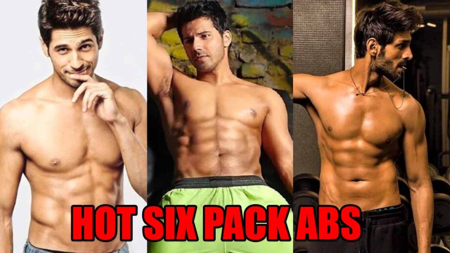 Sidharth Malhotra, Varun Dhawan, Kartik Aaryan: Hot six pack abs to make you sweat 1