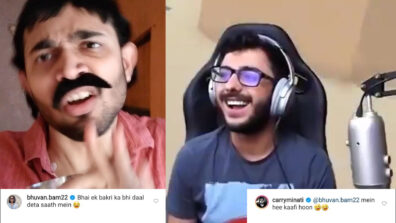 [Social Media Banter] What a Heist: Bhuvan Bam makes CarryMinati ‘bakra’