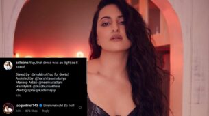 Sonakshi Sinha burns internet with her latest shimmery bodycon outfit, Jacqueline Fernandez calls her ‘hot’