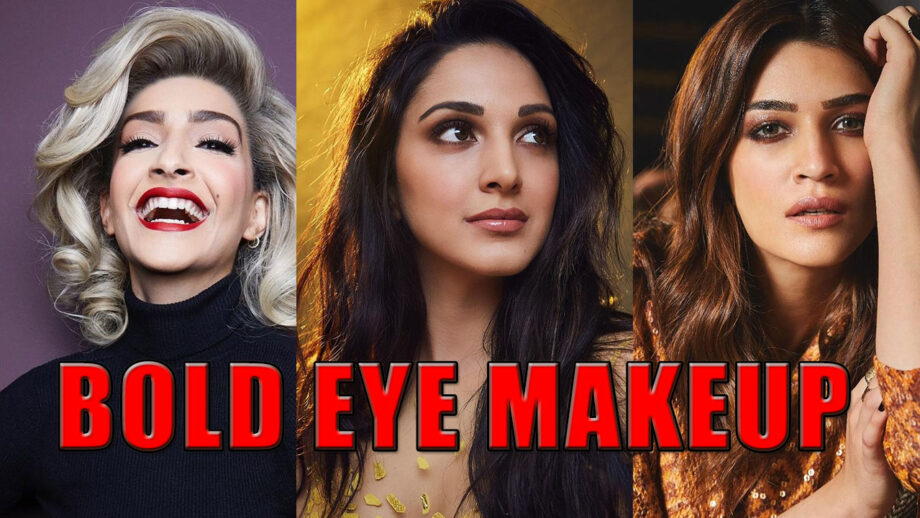 Sonam Kapoor, Kiara Advani And Kriti Sanon: Actresses' Bold Eye Makeup Look We Love The Most