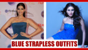 Sonam Kapoor or Kareena Kapoor: Who Has the Hottest Looks in Strapless Blue Outfits?