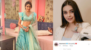 Straight out of a Disney Movie: Surbhi Chandna looks like a princess in latest blue outfit, Mansi Srivastava loves it