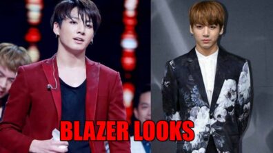 Style Your Only Blazer Nothing Else Looks With BTS Jungkook: Have A Look