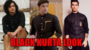 Sumedh Mudgalkar, Parth Samthaan, Karan Singh Grover: Who Styled The Black Kurta Look Best?