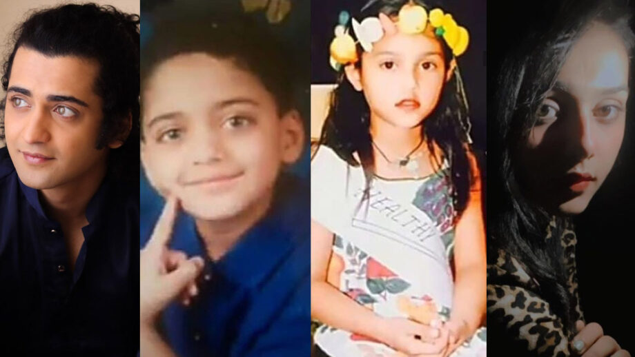 Summelika transformation: RadhaKrishna fame Sumedh Mudgalkar and Mallika Singh's adorable childhood photos will stun you