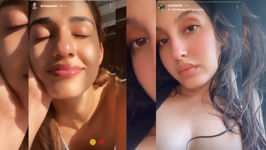 SUN-KISSED BEAUTIES: Disha Patani and Nora Fatehi's hot private sun-kissed selfies burn the internet