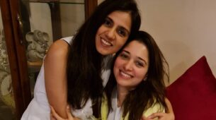 Sunday Party Fun: Tamannaah Bhatia spends her weekend with childhood bestie, netizens go all ‘aww’