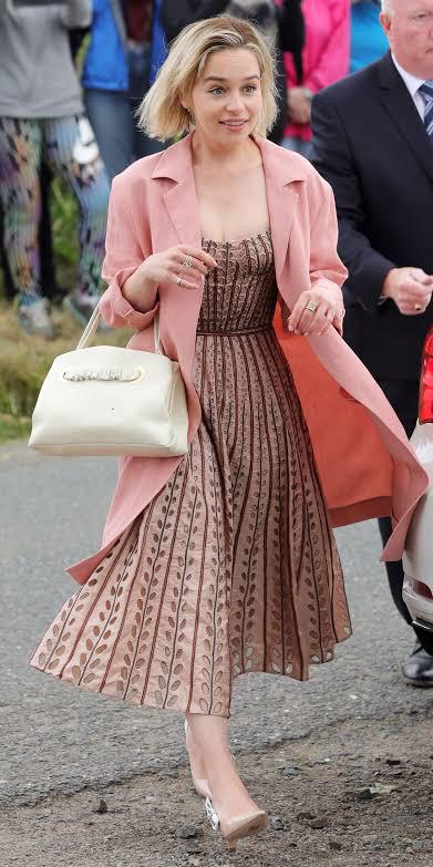 Take Cues From Emilia Clarke For Exceptional Looks & Dressing Styles To Be A Wedding Guest - 0