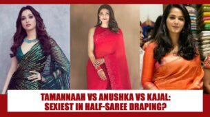 Tamannaah Bhatia, Kajal Aggarwal and Anushka Shetty’s attractive half-saree draping photos that gave fashion goals to fans