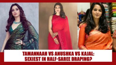 Tamannaah Bhatia, Kajal Aggarwal and Anushka Shetty’s attractive half-saree draping photos that gave fashion goals to fans