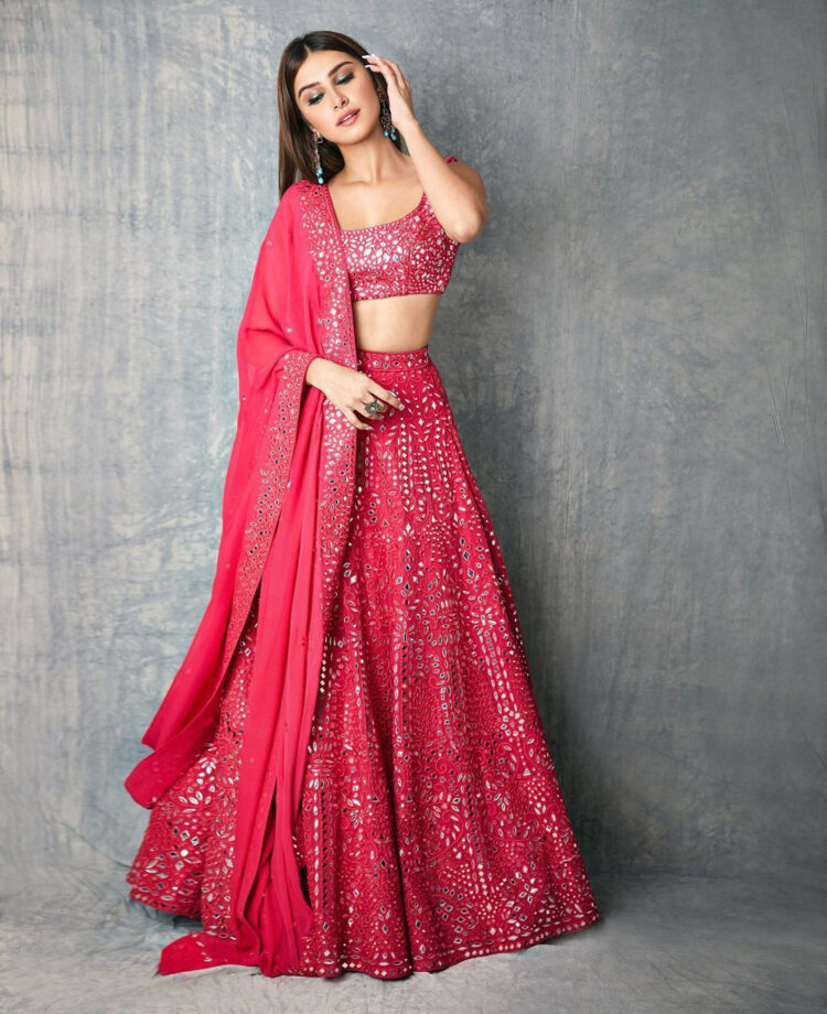 Tara Sutaria, Nushrat Bharucha Or Bhumi Pednekar: Who Has The Hottest Lehenga Collection? - 2