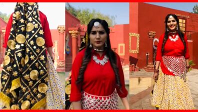 The Hot Sapna Choudhary Does Chatak Matak In Desi Outfit: Have A Look