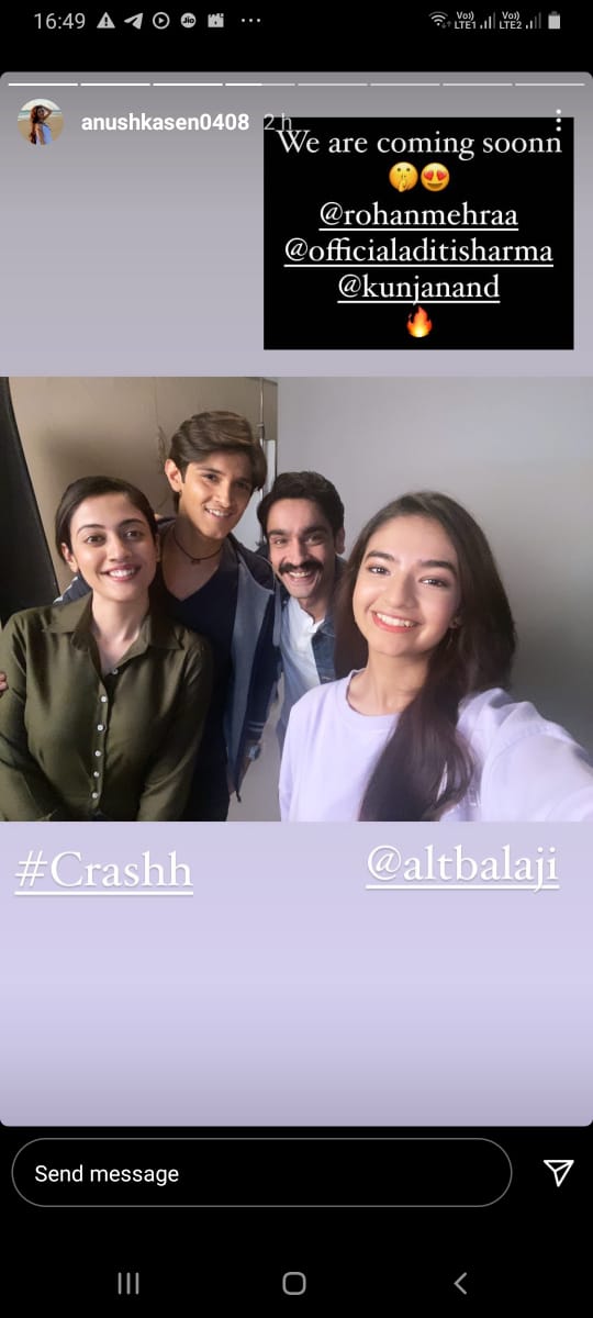 Time to chill: Anushka Sen parties with Zain Imam and Rohan Mehra, photo goes viral
