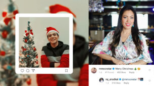 TMKOC Christmas Fun: Raj Anadkat aka Tapu turns Santa Claus for Munmun Dutta aka Babita
