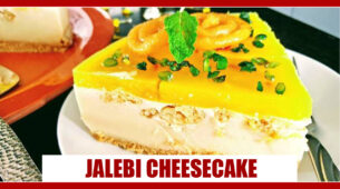 Try This Easy Jalebi Cheesecake Recipe That Will Make Your Perfect Dessert