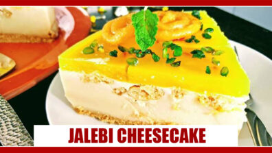 Try This Easy Jalebi Cheesecake Recipe That Will Make Your Perfect Dessert