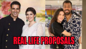 Twinkle Khanna – Akshay Kumar and Hardik Pandya- Natasa Stankovic: Take A Look At The Real Life Proposals Of Celebs