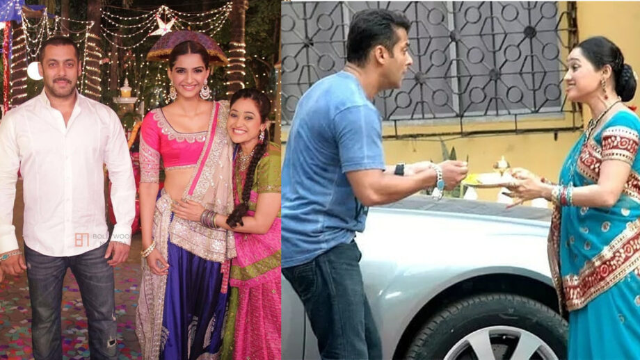 Unseen pictures: When Disha Vakani aka Dayaben had a special candid moment with Salman Khan