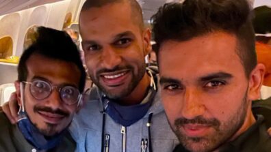 Unseen Rare Flight Photo: This is the ‘fun’ Shikhar Dhawan, Yuzvendra Chahal & Deepak Chahar have together while travelling