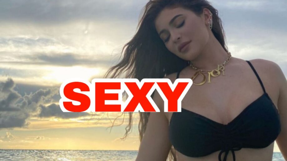 Unseen Vacation Photo: Kylie Jenner is a hot water baby, raises oomph quotient in a black bikini 1