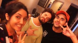 Unseen Video: Randeep Rai turns a drummer, Ashnoor Kaur loves it
