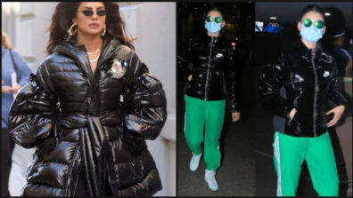 Urvashi Rautela and Priyanka Chopra seen is the same winter wear! Is it chilly in Bollywood?