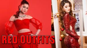 Urvashi Rautela Once Again Sizzles The Red Outfit: Her Red Pictures Are Treat To Watch