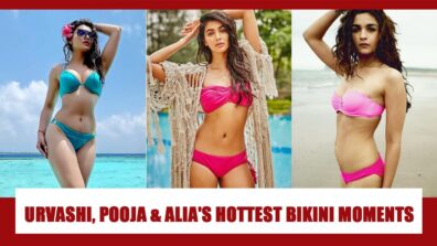 Urvashi Rautela, Pooja Hegde and Alia Bhatt’s Sizzling BIKINI VIRAL Moments Caught On Camera