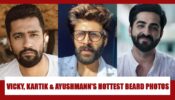 Vicky Kaushal, Kartik Aaryan And Ayushmann Khurrana’s Hottest Beard Looks For Some Grooming Tips