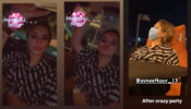 [Video] Christmas Fun: Avneet Kaur parties all night, falls asleep in public