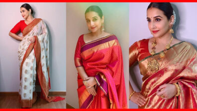 Vidya Balan’s Love For Sarees Is On A Whole New Level & We Have Enough Pictures To Prove It: See Pics