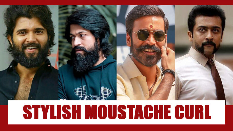 Vijay Deverakonda, Yash, Dhanush, Suriya: Best Stylish Moustache Curl Moment 6