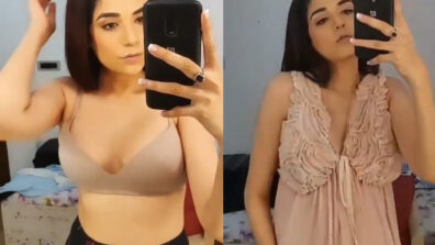 Watch Private Video: Kundali Bhagya fame Anjum Fakih goes bold, dances in hot bralette avatar