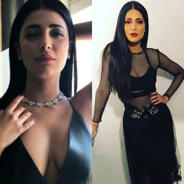 Watch Shruti Haasan Killing Us In Black: Watch Her Hottest Photos - 2