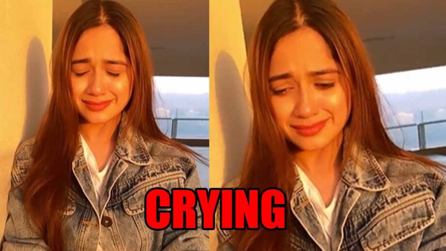 Watch Video: Jannat Zubair is SAD and CRYING, fans worried