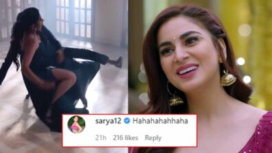 Watch Video: Kanika Mann falls during shoot, Shraddha Arya can’t stop laughing